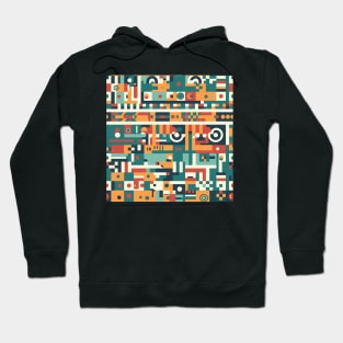 Abstract palette - Abstract Mindset Seamless Pattern Hoodie